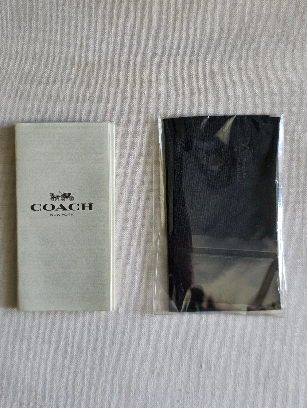 Coach CK483 Tea Rose Butterfly Oversized Square Sunglasses Clear Fawn NWOT